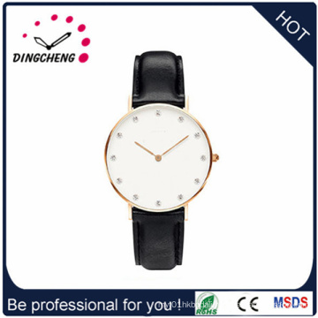 Genuine Leather Strap Watch for Ladies (DC-1106)